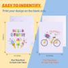 imageHTVRONT Heat Transfer Paper for T Shirts 20 Sheets 85quot X 11quot Printable Heat Transfer Vinyl Vivid Color ampamp Durable Iron on Transfer Paper for Dark FabricMixed