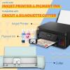 imageHTVRONT Heat Transfer Paper for T Shirts 20 Sheets 85quot X 11quot Printable Heat Transfer Vinyl Vivid Color ampamp Durable Iron on Transfer Paper for Dark FabricMixed