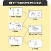 imageHTVRONT Heat Transfer Vinyl Black ampamp White HTV Vinyl Rolls 12 x 20ft HTV Vinyl for Shirts Black Iron on Vinyl for All Cutting Machines  Easy to Cut ampamp Weed for Heat Transfer Design BlackampampWhiteGlitterBlack