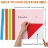 imageHTVRONT Heat Transfer Vinyl Bundle  2 Pack 12quot x 8ft Black ampamp Red Iron On Vinyl for Shirts Easy to Cut ampamp Weed for Cricut ampamp CameoAssorted colors
