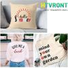 imageHTVRONT Heat Transfer Vinyl Bundle  2 Pack 12quot x 8ft Black ampamp Red Iron On Vinyl for Shirts Easy to Cut ampamp Weed for Cricut ampamp CameoCBlack and Red