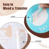 imageHTVRONT Heat Transfer Vinyl Red Iron on Vinyl12 x 60FT Red HTV Vinyl Roll Easy to Cut ampamp Weed for Heat Vinyl Design10 Skin Tone Colors