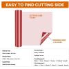 imageHTVRONT Heat Transfer Vinyl Red Iron on Vinyl12 x 60FT Red HTV Vinyl Roll Easy to Cut ampamp Weed for Heat Vinyl DesignRed