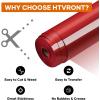 imageHTVRONT Heat Transfer Vinyl Red Iron on Vinyl12 x 60FT Red HTV Vinyl Roll Easy to Cut ampamp Weed for Heat Vinyl DesignRed