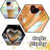 imageHTVRONT Holographic Orange Glitter  100g353oz Chunky Glitter for Resin Craft Tumbler Body Makeup Nail Glitter100g Gold