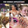 imageHTVRONT Holographic Orange Glitter  100g353oz Chunky Glitter for Resin Craft Tumbler Body Makeup Nail GlitterAChunky Glitter set
