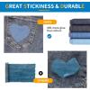 imageHTVRONT Iron on Patches for Clothes 20PCS Iron on Patches for Jeans 3quot by 414quot 4 Shades of Cotton Denim Clothing Repair and Decoration Kit for DIY Repair Crafting EmbellishmentLight BlueRolls