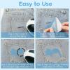 imageHTVRONT Iron on Patches for Clothes 20PCS Iron on Patches for Jeans 3quot by 414quot 4 Shades of Cotton Denim Clothing Repair and Decoration Kit for DIY Repair Crafting EmbellishmentLight Blue