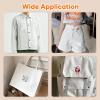 imageHTVRONT Iron on Patches for Clothes 20PCS Iron on Patches for Jeans 3quot by 414quot 4 Shades of Cotton Denim Clothing Repair and Decoration Kit for DIY Repair Crafting EmbellishmentWhite