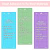 imageHTVRONT Light Grip Cutting Mat For Cricut Joy  3 Pack 45X12inch Cutting Mat For Vinyl Thin Cardstock Crafts Light Adhesive Sticky Quilting Mats Replacement Accessories for Cricut Machine Blue