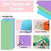 imageHTVRONT Light Grip Cutting Mat For Cricut Joy  3 Pack 45X12inch Cutting Mat For Vinyl Thin Cardstock Crafts Light Adhesive Sticky Quilting Mats Replacement Accessories for Cricut Machine Blue