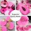 imageHTVRONT Mica Powder for Epoxy Resin  176 oz50 g Mica Pigment Powder Mica Powder for Soap Making Resin Candle Making Bath Bomb Mica Pigment PowderCharcoal GrayNeon Pink50g
