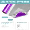 imageHTVRONT Permanent Vinyl Roll Bundle  12quot x 3 ft 13Pack MultiColors Permanent Adhesive Vinyl Rolls 1 Transfer Tape Compatible with Cricut Cutting Machine Silhouette Cameo CuttersMatte Metallic Purple