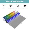 imageHTVRONT Permanent Vinyl Roll Bundle  12quot x 3 ft 13Pack MultiColors Permanent Adhesive Vinyl Rolls 1 Transfer Tape Compatible with Cricut Cutting Machine Silhouette Cameo CuttersMatte Metallic Blue