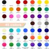 imageHTVRONT Permanent Vinyl for Cutting Machine100 Pack 12 quotx12 Adhesive Vinyl Sheets Set 90 Sheets Permanent Bundle ampamp 10 Transfer Tape for Projects and CraftingMulticolored80 Sheets