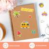 imageHTVRONT Printable Vinyl for Inkjet Printer ampamp Laser Printer  40 Pcs Glossy White Waterproof Printable Vinyl Sticker Paper 85quotx11quotGlossy White