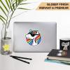 imageHTVRONT Printable Vinyl for Inkjet Printer ampamp Laser Printer  40 Pcs Glossy White Waterproof Printable Vinyl Sticker Paper 85quotx11quotGlossy White