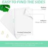 imageHTVRONT Printable Vinyl for Inkjet Printer ampamp Laser Printer  40 Pcs Glossy White Waterproof Printable Vinyl Sticker Paper 85quotx11quotMatte White
