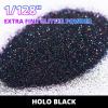 imageHTVRONT Red Glitter Fine Glitter  50g176oz Extra Fine Glitter for Crafts 1128 Portable Resin Glitter for Nails Tumblers OrnamentsAHolographic Black