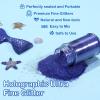 imageHTVRONT Red Glitter Fine Glitter  50g176oz Extra Fine Glitter for Crafts 1128 Portable Resin Glitter for Nails Tumblers OrnamentsAHolographic Blue