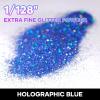imageHTVRONT Red Glitter Fine Glitter  50g176oz Extra Fine Glitter for Crafts 1128 Portable Resin Glitter for Nails Tumblers OrnamentsAHolographic Blue