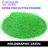 imageHTVRONT Red Glitter Fine Glitter  50g176oz Extra Fine Glitter for Crafts 1128 Portable Resin Glitter for Nails Tumblers OrnamentsAHolographic Green