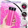 imageHTVRONT Red Glitter Fine Glitter  50g176oz Extra Fine Glitter for Crafts 1128 Portable Resin Glitter for Nails Tumblers OrnamentsAHolographic Light Pink