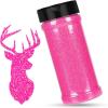 imageHTVRONT Red Glitter Fine Glitter  50g176oz Extra Fine Glitter for Crafts 1128 Portable Resin Glitter for Nails Tumblers OrnamentsAHolographic Light Pink