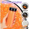 imageHTVRONT Red Glitter Fine Glitter  50g176oz Extra Fine Glitter for Crafts 1128 Portable Resin Glitter for Nails Tumblers OrnamentsAHolographic Orange
