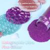 imageHTVRONT Red Glitter Fine Glitter  50g176oz Extra Fine Glitter for Crafts 1128 Portable Resin Glitter for Nails Tumblers OrnamentsAHolographic Purple