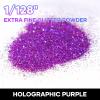 imageHTVRONT Red Glitter Fine Glitter  50g176oz Extra Fine Glitter for Crafts 1128 Portable Resin Glitter for Nails Tumblers OrnamentsAHolographic Purple