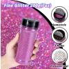 imageHTVRONT Red Glitter Fine Glitter  50g176oz Extra Fine Glitter for Crafts 1128 Portable Resin Glitter for Nails Tumblers OrnamentsAHolographic PurpleLight