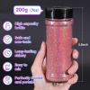 imageHTVRONT Red Glitter Fine Glitter  50g176oz Extra Fine Glitter for Crafts 1128 Portable Resin Glitter for Nails Tumblers OrnamentsAHolographic Rose Pink