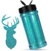 imageHTVRONT Red Glitter Fine Glitter  50g176oz Extra Fine Glitter for Crafts 1128 Portable Resin Glitter for Nails Tumblers OrnamentsAHolographic Teal Blue