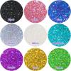 imageHTVRONT Red Glitter Fine Glitter  50g176oz Extra Fine Glitter for Crafts 1128 Portable Resin Glitter for Nails Tumblers OrnamentsAHolographic Teal Blue
