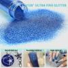 imageHTVRONT Red Glitter Fine Glitter  50g176oz Extra Fine Glitter for Crafts 1128 Portable Resin Glitter for Nails Tumblers OrnamentsBBlue Glitter