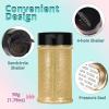 imageHTVRONT Red Glitter Fine Glitter  50g176oz Extra Fine Glitter for Crafts 1128 Portable Resin Glitter for Nails Tumblers OrnamentsBChampagne Gold Glitter