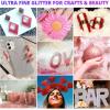 imageHTVRONT Red Glitter Fine Glitter  50g176oz Extra Fine Glitter for Crafts 1128 Portable Resin Glitter for Nails Tumblers OrnamentsBPink Glitter