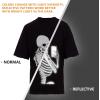 imageHTVRONT Reflective Heat Transfer Vinyl HTV Roll 12quotx10 Silver Iron On Vinyl Roll for TShirt Light GreyLight Grey