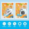imageHTVRONT SelfAdhesive Laminating Sheets  20 Clear Sheets 9 x 12 Inches No Machine Needed912