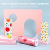 imageHTVRONT Shrink Wrap for Sublimation Tumblers 5X10 Inch  100PCS Sublimation Shrink Wrap Sleeves HeatResistant Tumbler Shrink Wrap Film