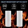 imageHTVRONT Shrink Wrap for Sublimation Tumblers 5X10 Inch  100PCS Sublimation Shrink Wrap Sleeves HeatResistant Tumbler Shrink Wrap Film