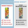 imageHTVRONT Shrink Wrap for Sublimation Tumblers 5X10 Inch  100PCS Sublimation Shrink Wrap Sleeves HeatResistant Tumbler Shrink Wrap Film