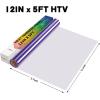 imageHTVRONT Silver Glitter Heat Transfer Vinyl  10quot x 5FT Silver Glitter HTV Vinyl for TShirts Silver Glitter Iron on Vinyl for All Cutter MachineSilver GlitterPurple