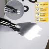 imageHTVRONT Silver Liquid Mirror Chrome Marker 3PCS  Paint Pen Permanent Metallic 3 Nibs Silver Chrome Paint Pen for Models Paintings Toys or Car Accessories
