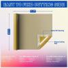 imageHTVRONT Silver Permanent Vinyl 12quot x 11 FT Silver Permanent Adhesive Vinyl Roll Compatible with Cricut Cutting Machine Silhouette Cameo Signs Scrapbooking Craft Die CuttersGlossy Gold