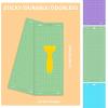 imageHTVRONT Standard Grip Cutting Mat For Cricut Joy  3 Pack 45quotX12quot Quilting Mats For Cardstock HTV Crafts Standard Adhesive Sticky Green Cut Mats Replacement Accessories for Cricut Mats