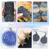 imageHTVRONT Stir Sticks for Epoxy Resin 20PCS PVC Mixing Sticks ampamp Holographic Extra Fine Glitter Powder  50g176oz