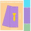 imageHTVRONT Strong Grip Cutting Mat For Cricut Joy  3 Pack 45X12 Stronggrip Quilting Mats For Cricut Joy Bundle Purple Adhesive Cutting Mats Replacement Accessories for Cricut