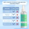 imageHTVRONT Sublimation Coating Spary for Cotton Shirts 2x150ml Sublimation Spray for All Fabric Canvas Carton Pillow Sublimation Spray Quick Dry ampamp High Gloss Vibrant Color ampamp Strong Adhesion